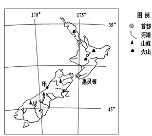 新西兰是太平洋西南部的一个岛屿国家.面积26.8万平方